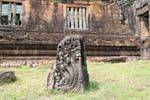 Naga nell'erba, Vat Phou, Laos.