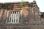 Colonne Finestra contorto, Vat Phou, Laos.