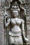 Scultura Dea, Vat Phou, Laos.