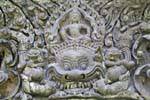 Dentues mostri, Vat Phou, Laos.