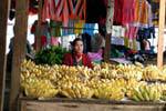 Donna che vende banane, Xieng Khouang, Laos.
