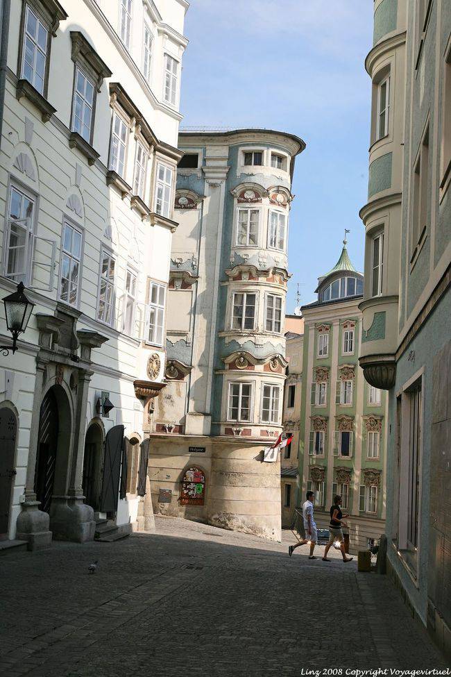 Altstadt, in Altmarkt Street, Linz - Austria