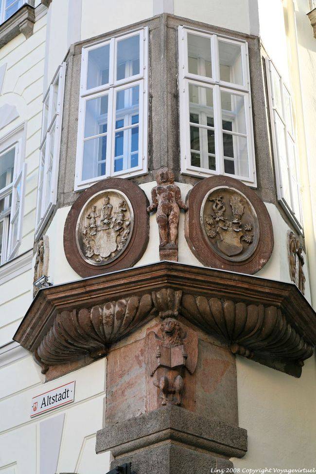 Altstadt, angolo di Hofgasse, Linz - Austria