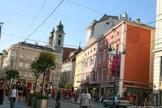Cammina su Landstrasse, Linz - Austria