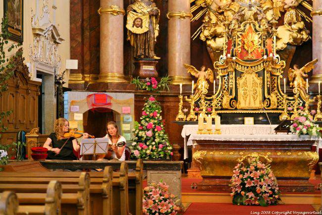 Postlingberg, il musicista e l'altare, Linz - Austria