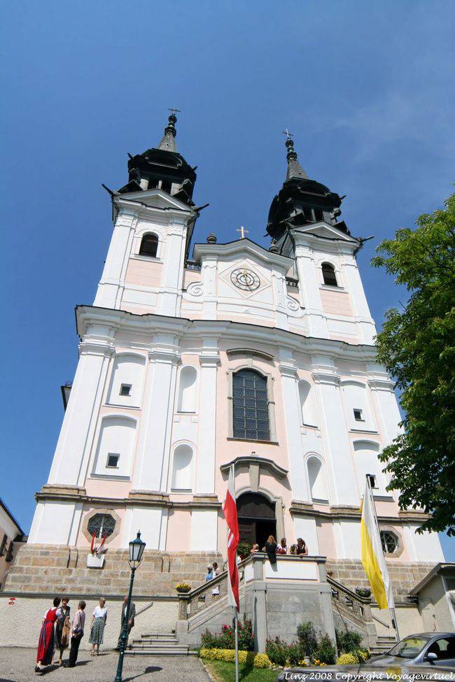 Postlingberg, vista dalla piazza, Linz - Austria