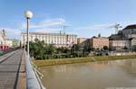 Danau Niebelungenbrücke Rohrbacher, Bundesstrasse, Linz, Austria.