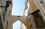 Domgasse, arch, Linz, Austria.