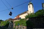 Kapuziner Strasse, Kirche, Linz, Austria.