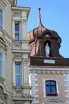 Landstrasse, Taubenmarkt, Virgin sotto un tetto, Linz, Austria.
