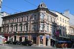 Edificio all'incrocio Schillerstrasse, Landstrasse, Linz, Austria.