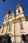Ursulinenkirche, vista esterna, Linz, Austria.