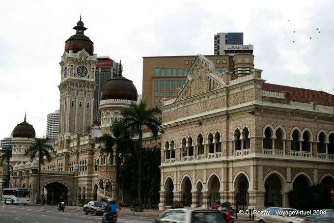 Torre dell'Orologio, Bangunan Sultan Abdul Samad, Suprem breve, Kuala Lumpur - Malesia