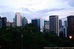 Edifici nel centro della città di Kuala Lumpur, Malesia.