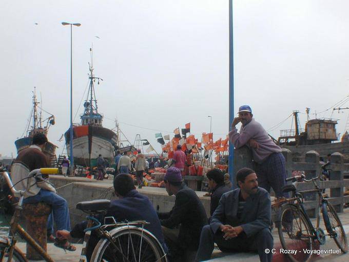 Aspettando i pescherecci babordo, Essaouira - Marocco