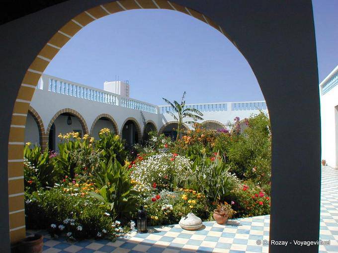 Arc patio Dar Kenavo, Essaouira - Marocco