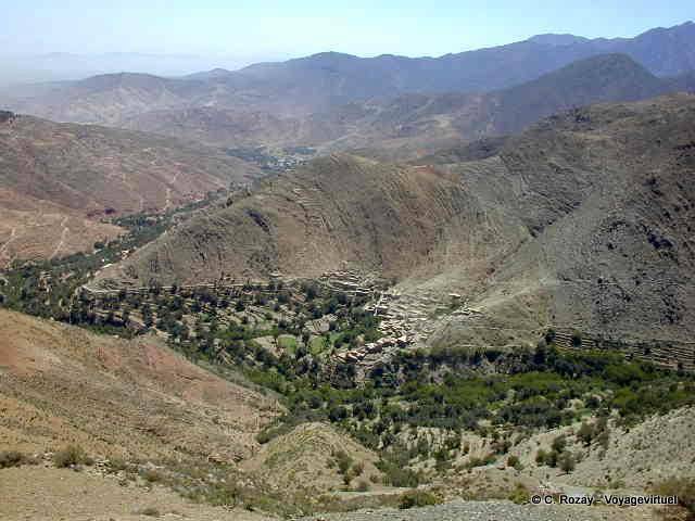Nella regione di Tizi-n-Test passaggio - Marocco