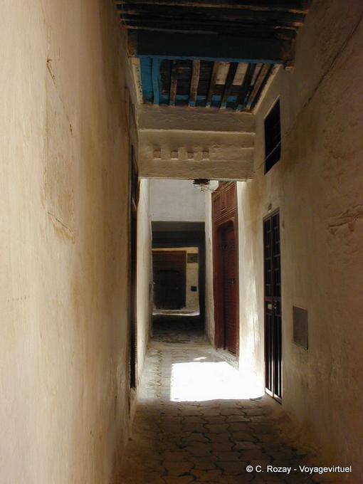 Luce nella transizione dal vecchio Meknes - Marocco