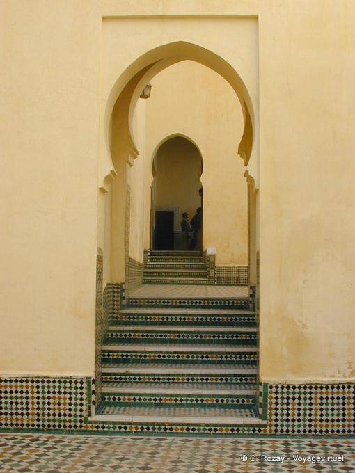 Ingresso alla tomba di Moulay Ismail, Meknes - Marocco