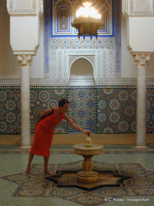 Mausoleo di Moulay Ismail, architettura d'interni, Meknes - Marocco