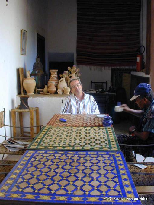 Ouzoud, Patrick, casa padronale Riad - Marocco