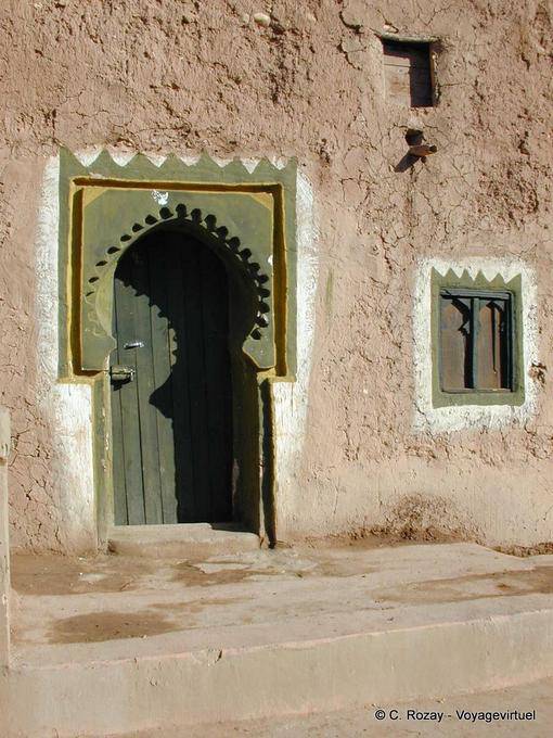 Moresco e la parete di terra, Tamedakhte - Marocco