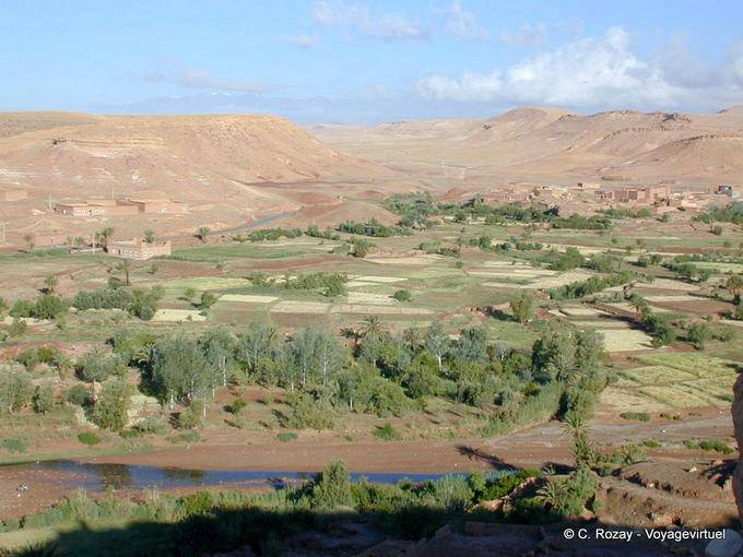 Paesaggio sulla strada per Tamedakhte, Magic Valley - Marocco