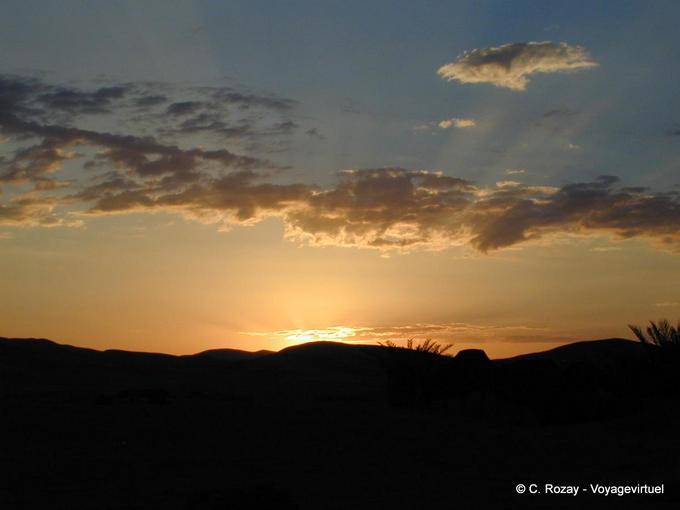 Cinque del mattino in Merzouga - Marocco