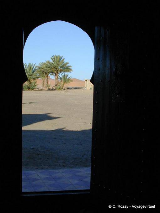 Apertura moresco, Merzouga, Kasbah Tombouctou - Marocco