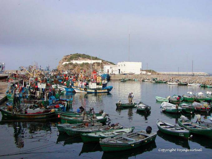 Il porto di pesca di Al Hoceima - Marocco