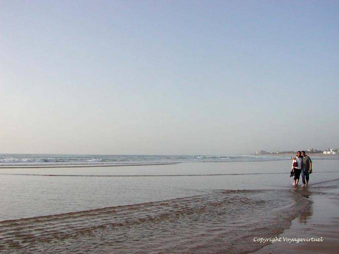 Una spiaggia in Asilah - Marocco