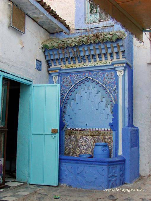 El Madine El Saliha, fontana Chefchaouen - Marocco