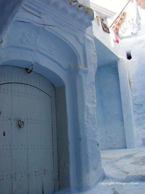 Estetica porta, Medina, Chefchaouen - Marocco