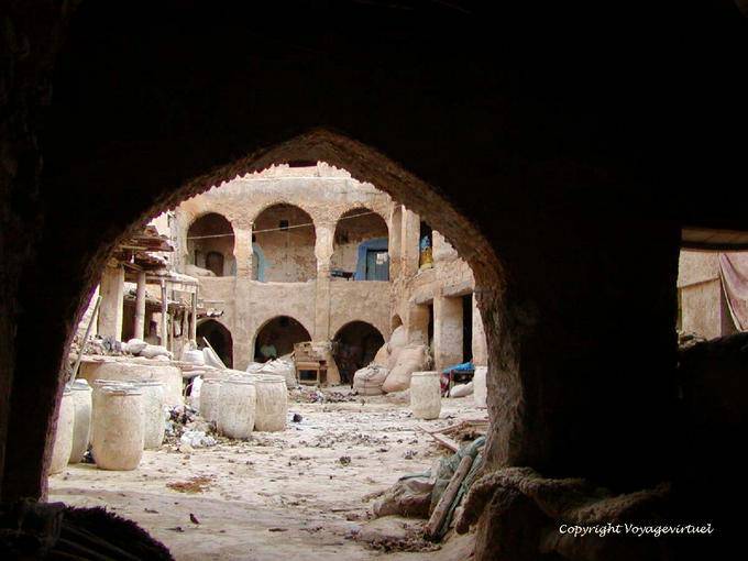 Una ristrutturazione Funduk, Fes - Marocco