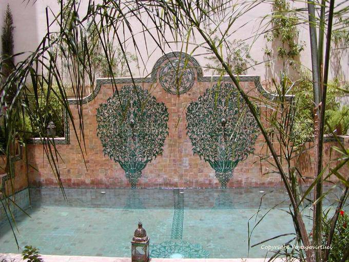 Piccolo bacino di mille e una notte, Riad Fès - Marocco