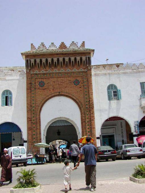 Porta della città, Piazza Liberazione, Larache - Marocco