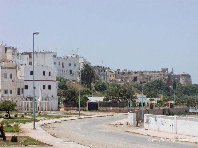 Vista del castello della Cicogna, Larache - Marocco