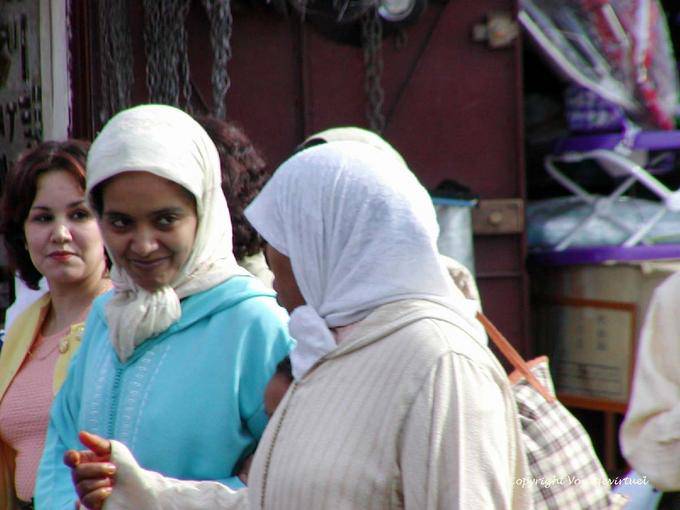A proposito, le donne Marrakchis, Marrakech - Marocco