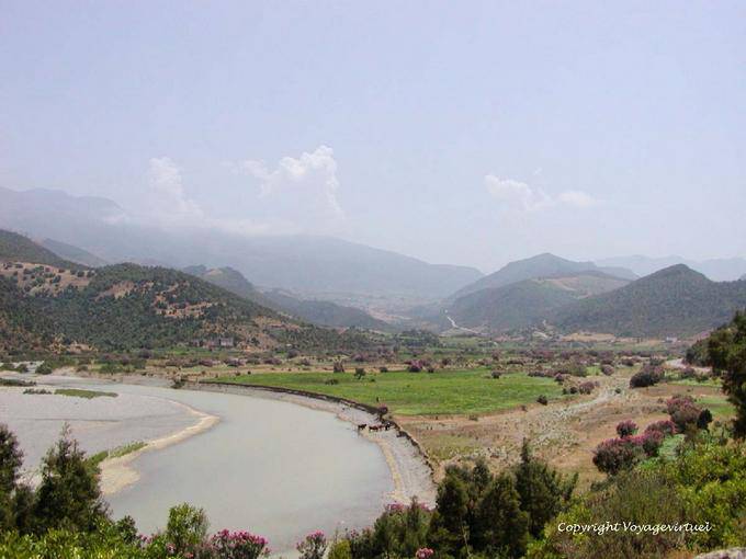Panorama di Beni Ferten, Valle Oued Lau - Marocco