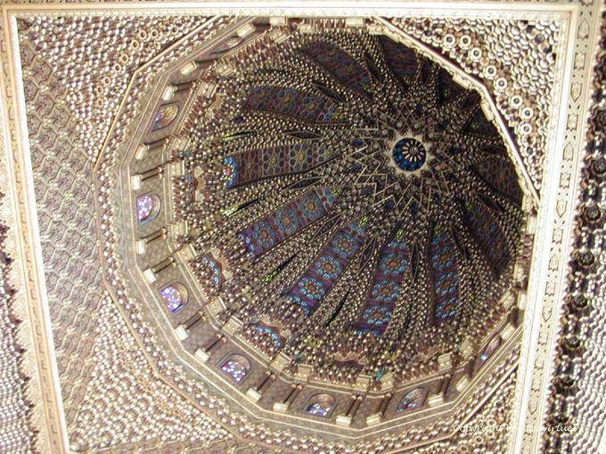 Cupola del mausoleo camera sepolcrale Mohamed V, Rabat - Marocco