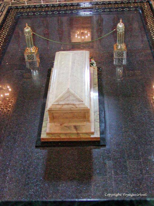 Il sarcofago reale onice pakistano tomba del re Mohammed V, Rabat - Marocco