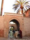 Passaggio alla Koutoubia, Marrakech, Marocco.
