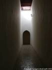 Ombra e luce in Palazzo Bahia, Marrakech, Marocco.