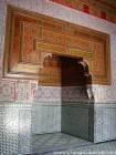 Nicchia con raffinate decorazioni, Gran Riad Bahia Palace, Marrakech, Marocco.