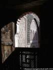 Bellezza dell'architettura Saadian, Ben Youssef Madrasa, Marrakech, Marocco.