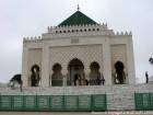 Facciata della tomba del re Mohammed V, Rabat, Marocco.
