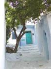Arancione sulle scale, Chefchaouen, Marocco.