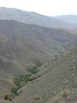 Sulla strada Tizi'n Tichka tra Marrakech e Ouarzazate, Marocco.