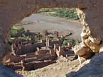 Ait Ben Haddou, panorama di kasbah marocchina, Marocco.