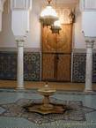 Mausoleo di Moulay Ismail, fontana interna, Meknes, Marocco.